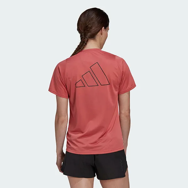Áo Thun Nữ Adidas Run Icons Running T-Shirt HK9136 Màu Hồng Size 2XS