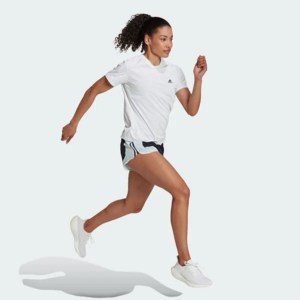 Áo Thun Nữ Adidas Run It Running T-Shirt HL1454 Màu Trắng Size 2XL