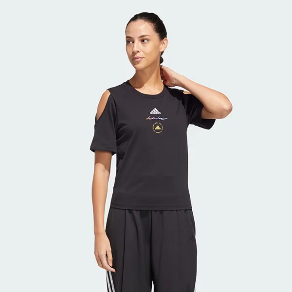 Áo Thun Nữ Adidas Ust T Bare HE9986 T-Shirt Màu Đen Size XS