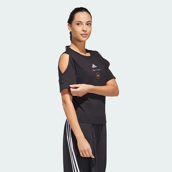 Áo Thun Nữ Adidas Ust T Bare HE9986 T-Shirt Màu Đen Size XS