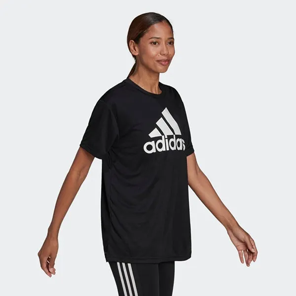 Áo Thun Nữ Adidas W Bl Boyf HE6742 T-Shirt Màu Trắng Size M