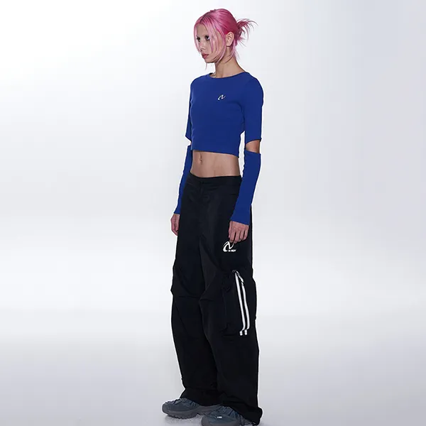 Áo Thun Nữ Nerdy Cutout Long Tshirt Màu Xanh Dương - Thời trang - Vua Hàng Hiệu