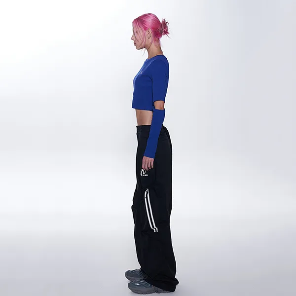 Áo Thun Nữ Nerdy Cutout Long Tshirt Màu Xanh Dương - Thời trang - Vua Hàng Hiệu