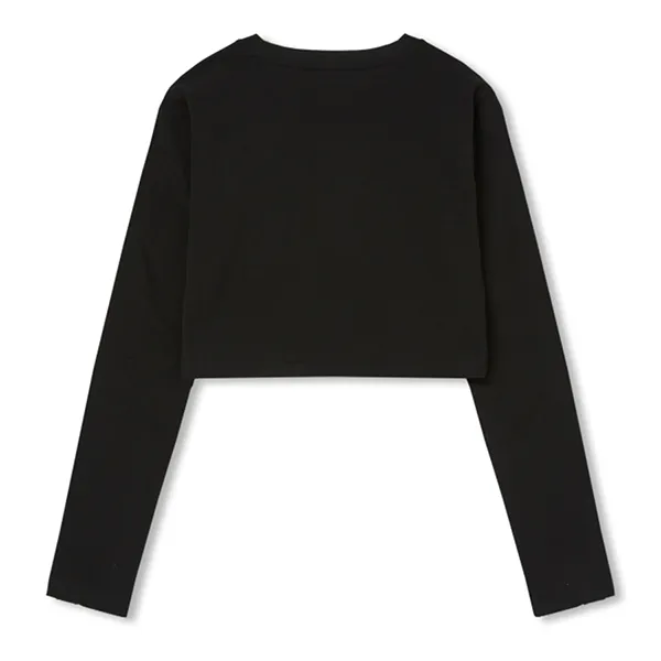 Áo Thun Nữ Nerdy Tshirt Crop Top Màu Đen - Thời trang - Vua Hàng Hiệu