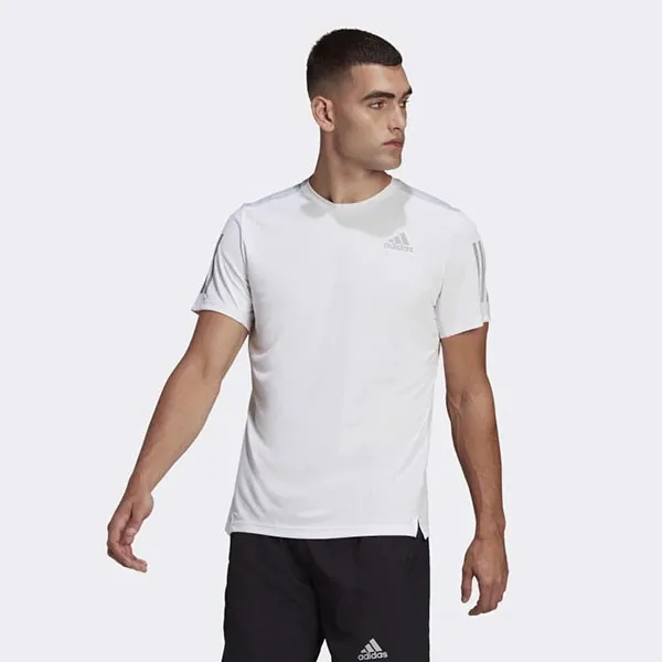 Áo Thun Nam Adidas Own The Run T-Shirt HB7444 Màu Trắng Size L - Thời trang - Vua Hàng Hiệu