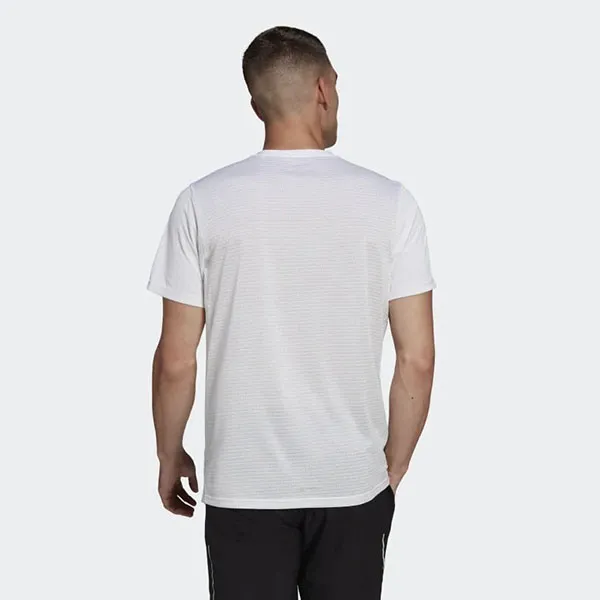 Áo Thun Nam Adidas Own The Run T-Shirt HB7444 Màu Trắng Size L - Thời trang - Vua Hàng Hiệu