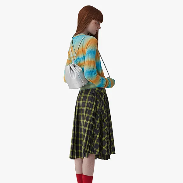 Balo Nữ Find Kapoor Pingo Plum Backpack 18 Silver Màu Bạc - Túi xách - Vua Hàng Hiệu