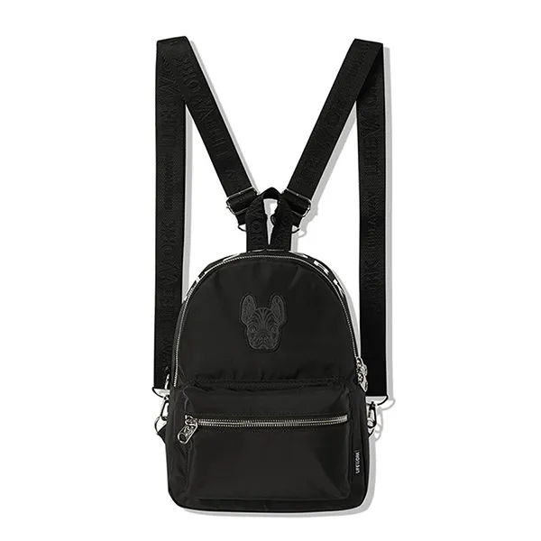 Balo LifeWork Mini Radok Jaggard Webbing Backpack LW245BG301 Màu Đen
