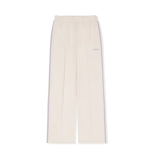 Bộ Quần Áo Nỉ Nữ Nerdy ĐB Crop Terry Màu Kem Size S