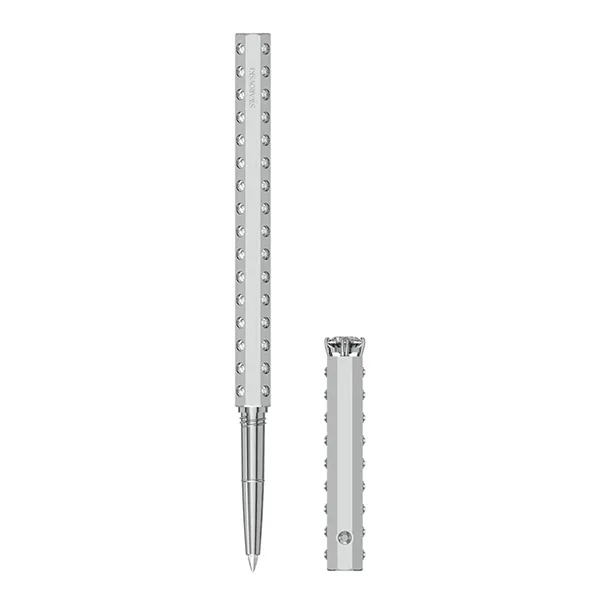 Bút Ký Swarovski Ballpoint Penstatement, Silver Tone, Chrome Plated 5627171 Màu Bạc
