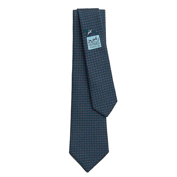 Cà Vạt Nam Hermès Tie 7 Quinte Tie Màu Xanh Navy - Thời trang - Vua Hàng Hiệu