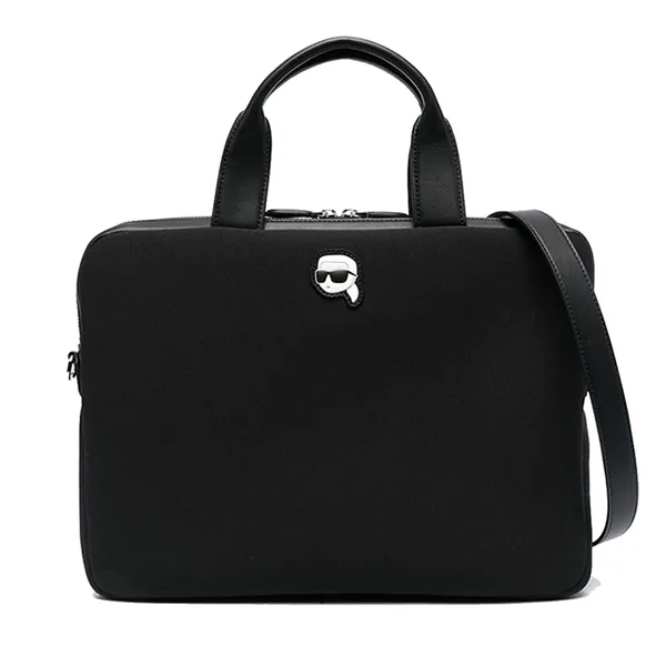 Cặp Xách Tay Karl Lagerfeld K/Ikonik 2.0 Laptop Sleeve Màu Đen - Túi xách - Vua Hàng Hiệu