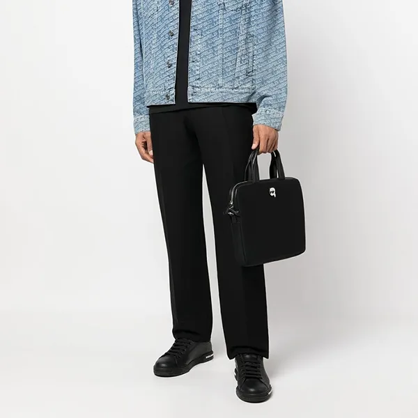 Cặp Xách Tay Karl Lagerfeld K/Ikonik 2.0 Laptop Sleeve Màu Đen - Túi xách - Vua Hàng Hiệu