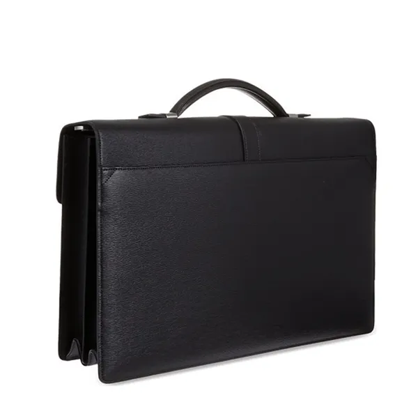 Cặp Xách Tay Nam Montblanc Westside Double 7579 Màu Đen - Túi xách - Vua Hàng Hiệu