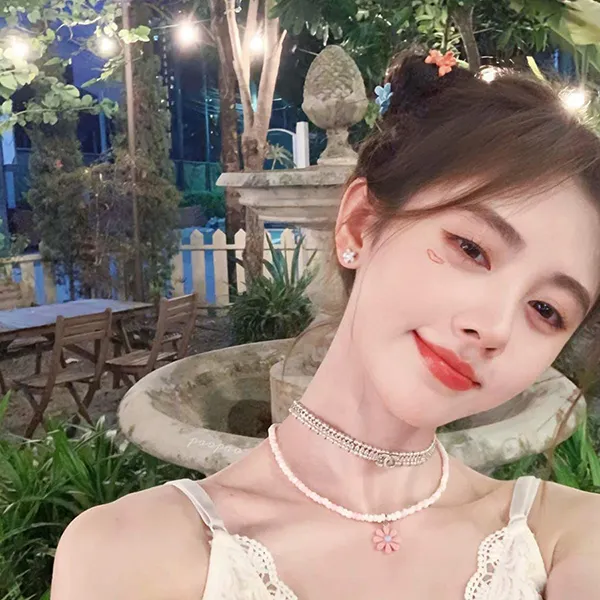 Dây Chuyền Choker Nữ Chanel CC Full Ngọc Trai Màu Trắng - Trang sức - Vua Hàng Hiệu
