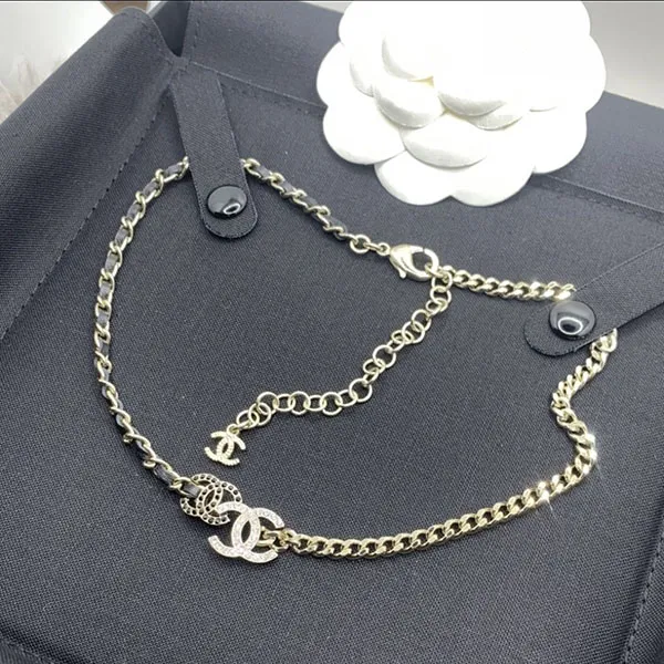 Dây Chuyền Choker Nữ Chanel Necklaces & Pendants AB927BB09009NK077 Màu Vàng - Trang sức - Vua Hàng Hiệu