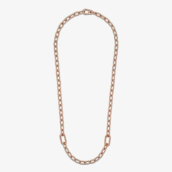 Dây Chuyền Nữ Pandora ME Link Chain Necklace 389685C00 Màu Vàng Hồng - Trang sức - Vua Hàng Hiệu