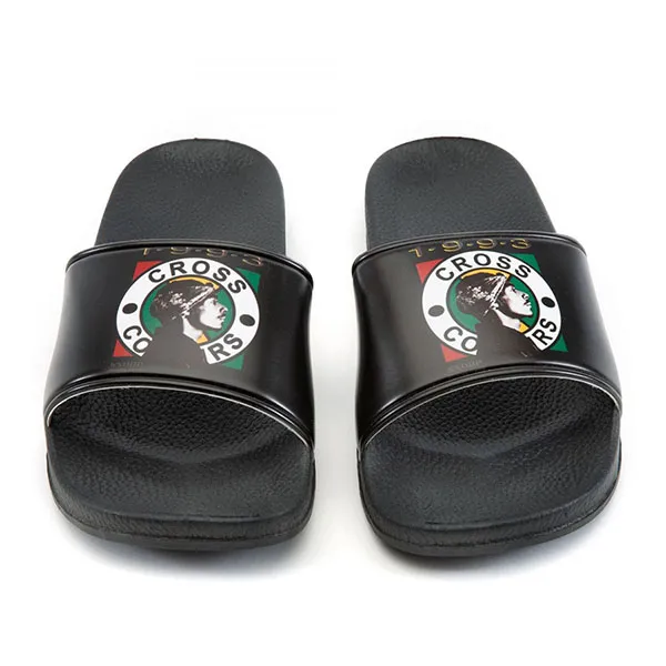 Dép Cross Colours Snoop Dogg Slides Black C314SNG-BLK Màu Đen Size 43 - Dép - Vua Hàng Hiệu