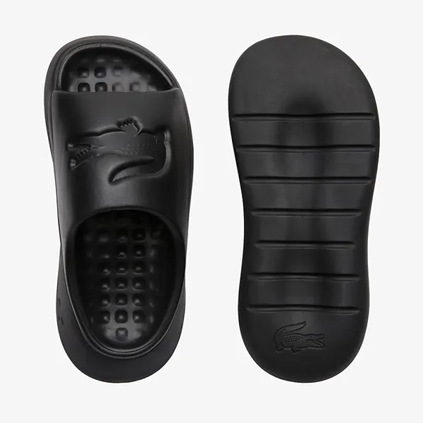 Dép Nam Lacoste Croco 3.0 Synthetic Slides Dark Green 45CMA0004 02H Màu Đen Size 7 - Dép - Vua Hàng Hiệu