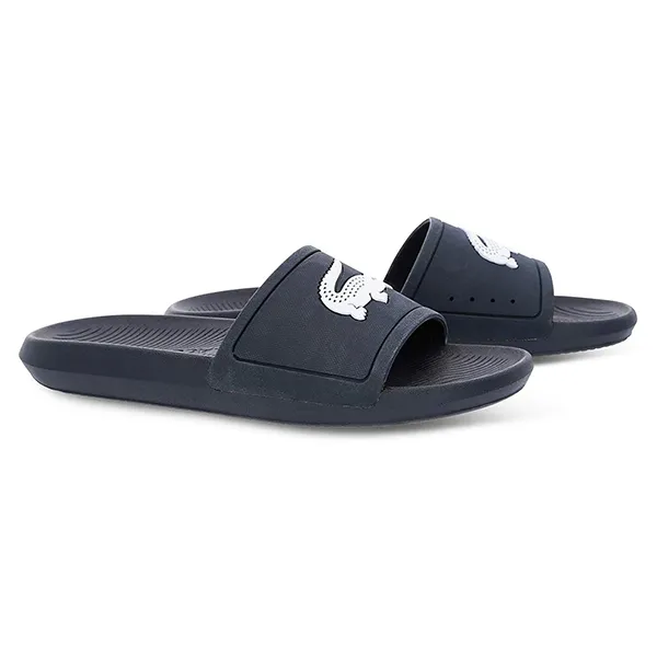Dép Lacoste Croco Slides 119 1 7BPUM0021DAAA Màu Xanh Đen Size 39.5
