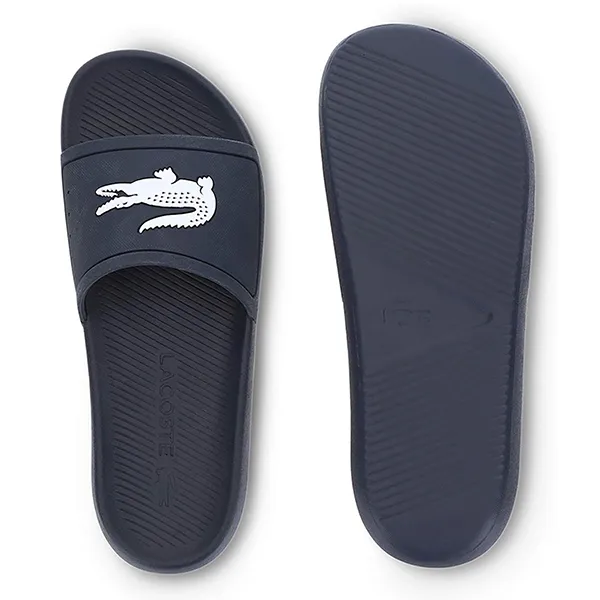 Dép Lacoste Croco Slides 119 1 7BPUM0021DAAA Màu Xanh Đen Size 39.5