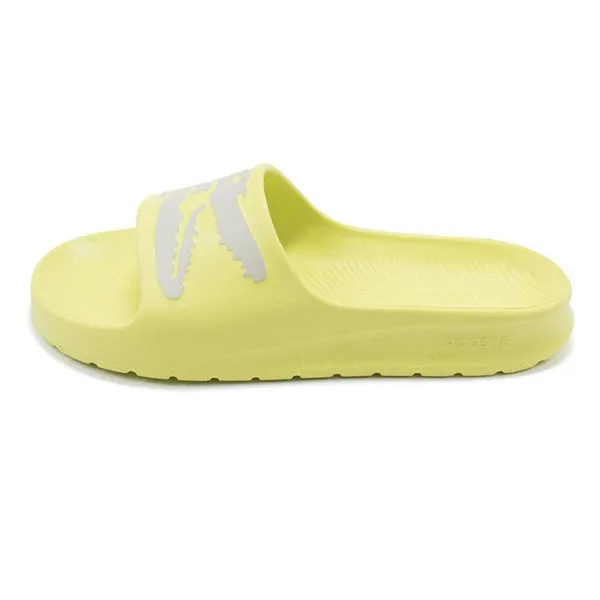 Dép Lacoste Croco Slides 41CMA0006AA5 Màu Vàng Chanh Size 40.5