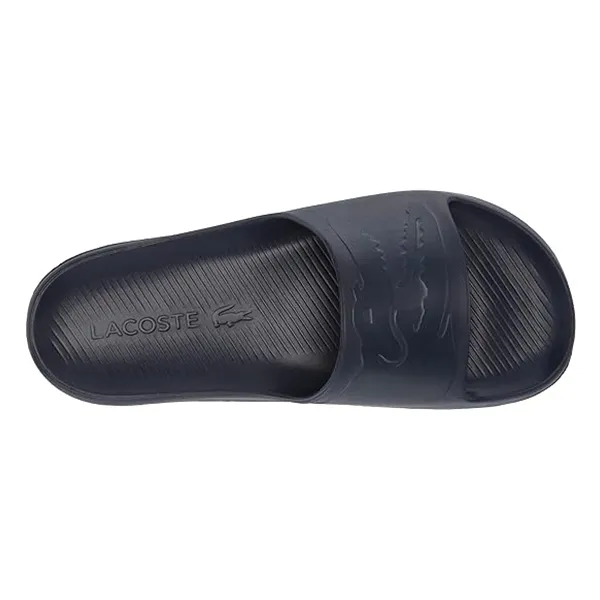 Dép Lacoste Croco Slides 743CFA0048DG2 Màu Xanh Đen Size 40.5
