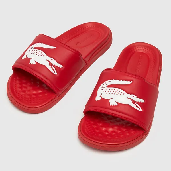 Dép Lacoste Dualiste Slides 43CMA002017K Màu Đỏ Size 40.5
