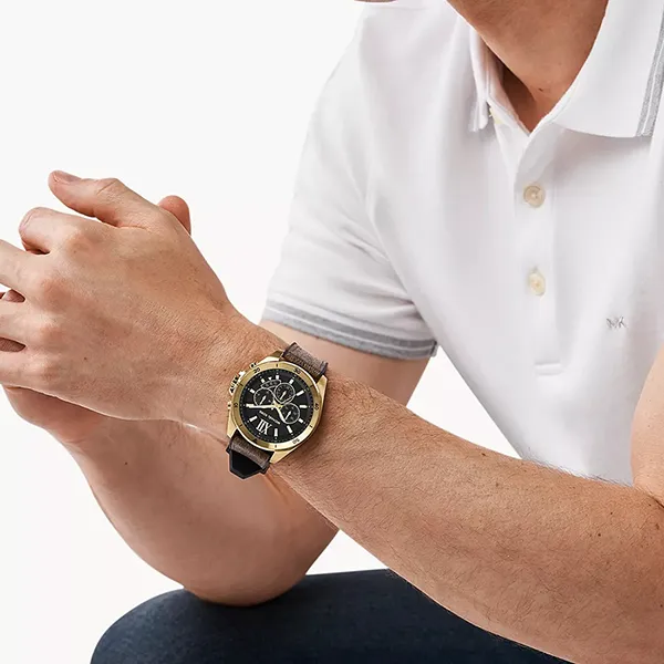 Đồng Hồ Đôi Michael Kors MK Watch MK8849 / MK6979 Màu Nâu - Đồng hồ - Vua Hàng Hiệu