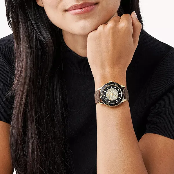 Đồng Hồ Đôi Michael Kors MK Watch MK8849 / MK6979 Màu Nâu - Đồng hồ - Vua Hàng Hiệu