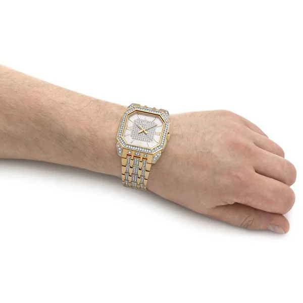 Đồng Hồ Nam Bulova Octava Crystal Bracelet Strap Watch 98A295 Màu Bạc/Gold - 1