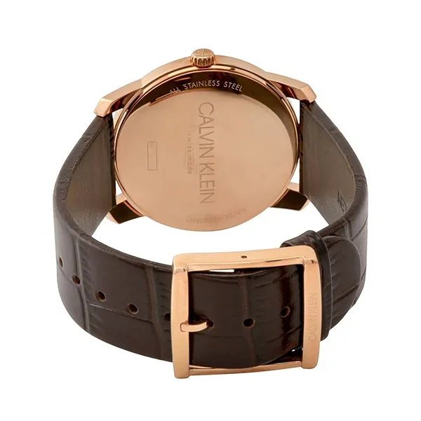 Đồng Hồ Nam Calvin Klein CK Watch K2G226G6 Màu Nâu - Đồng hồ - Vua Hàng Hiệu