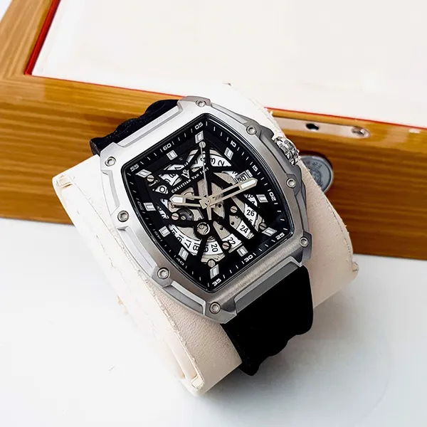 Đồng Hồ Nam Christian Van Sant Odyssey Watch CV6190 Màu Đen