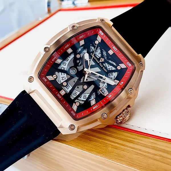 Đồng Hồ Nam Christian Van Sant Odyssey Watch CV6194B Màu Đen