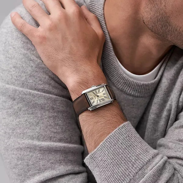 Đồng Hồ Nam Fossil Carraway Dây Da FS6012 Màu Nâu