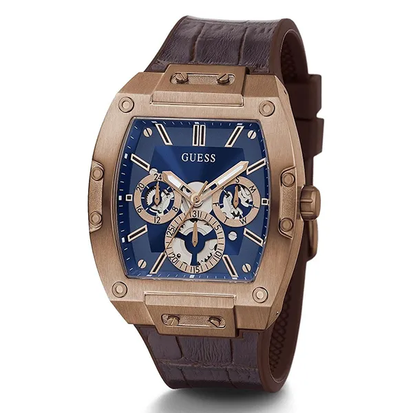 Đồng Hồ Nam Guess Men’s Phoenix Watch GW0202G2 Màu Nâu