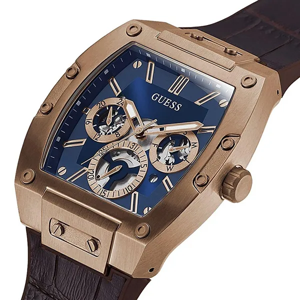 Đồng Hồ Nam Guess Men’s Phoenix Watch GW0202G2 Màu Nâu