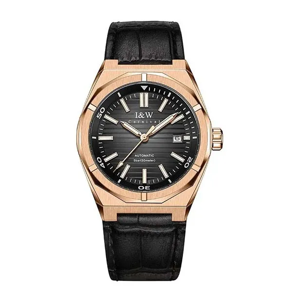 Đồng Hồ Nam I&W Carnival Automatic Watch 711G15 Màu Đen - Đồng hồ - Vua Hàng Hiệu