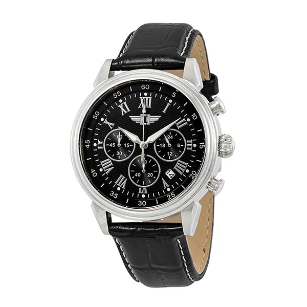 Đồng Hồ Nam Invicta Chronograph Black Dial Men's Watch IBI-90242-001 Màu Đen Bạc
