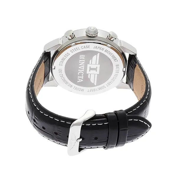 Đồng Hồ Nam Invicta Chronograph Black Dial Men's Watch IBI-90242-001 Màu Đen Bạc