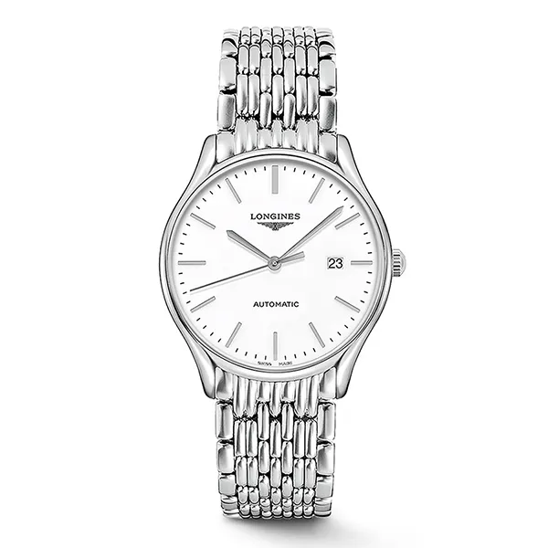 Đồng Hồ Nam Longines Automatic Watch 40mm L4.961.4.12.6 Màu Bạc - Đồng hồ - Vua Hàng Hiệu
