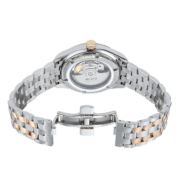 Đồng Hồ Nam Mido Belluna II Automatic Watch M024.407.22.031.09 Màu Bạc/Vàng