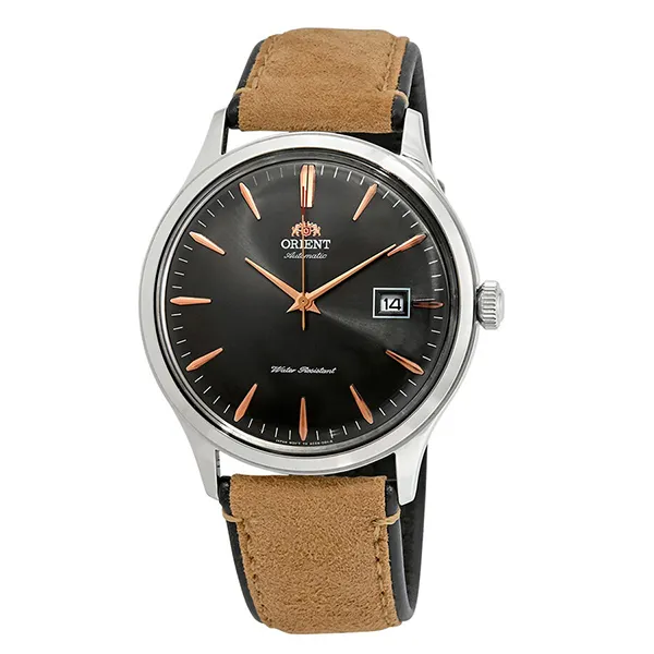 Đồng Hồ Nam Orient Bambino Watch FAC08003A0 Màu Nâu Rêu