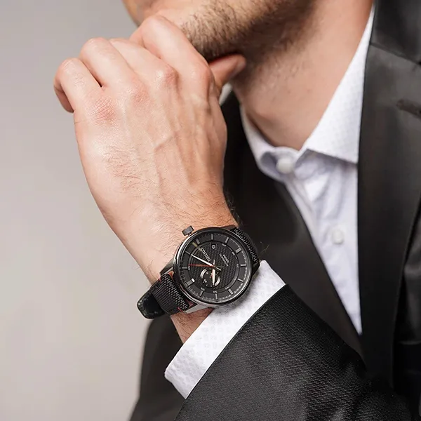 Đồng Hồ Nam Seiko Automatic Watch SSA383K1 Màu Đen
