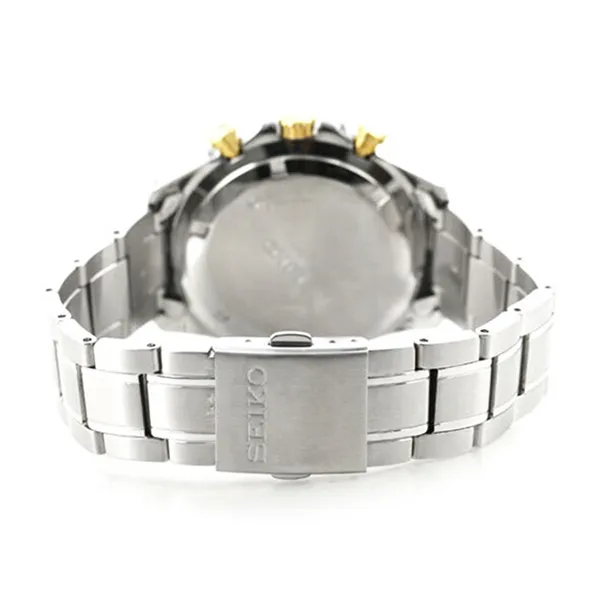 Đồng Hồ Nam Seiko Chronograph Watch SBTR024 Màu Bạc/Vàng Gold - Đồng hồ - Vua Hàng Hiệu