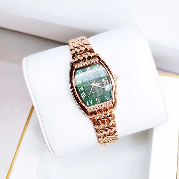 Đồng Hồ Nữ Christian Van Sant Gemma Green Dial Ladies Watch CV2454 Màu Vàng Hồng - Đồng hồ - Vua Hàng Hiệu