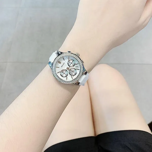 Đồng Hồ Nữ DKNY Watch NY8196 Màu Trắng