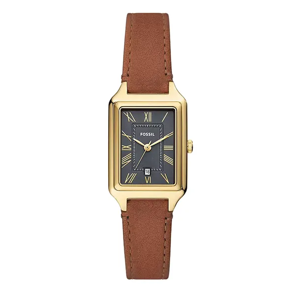 Đồng Hồ Nữ Fossil Raquel Dây Da ES5303 Màu Nâu