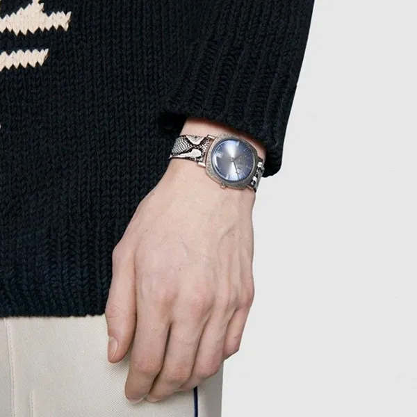 Đồng Hồ Nữ Gucci Watch 35mm YA152401 Màu Nâu/Be