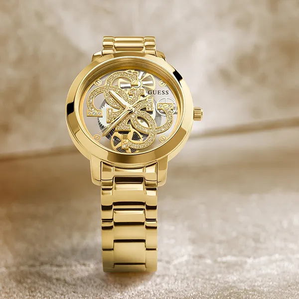 Đồng Hồ Nữ Guess Ladies Gold Tone Analog Watch GW0300L2 Màu Vàng - Đồng hồ - Vua Hàng Hiệu